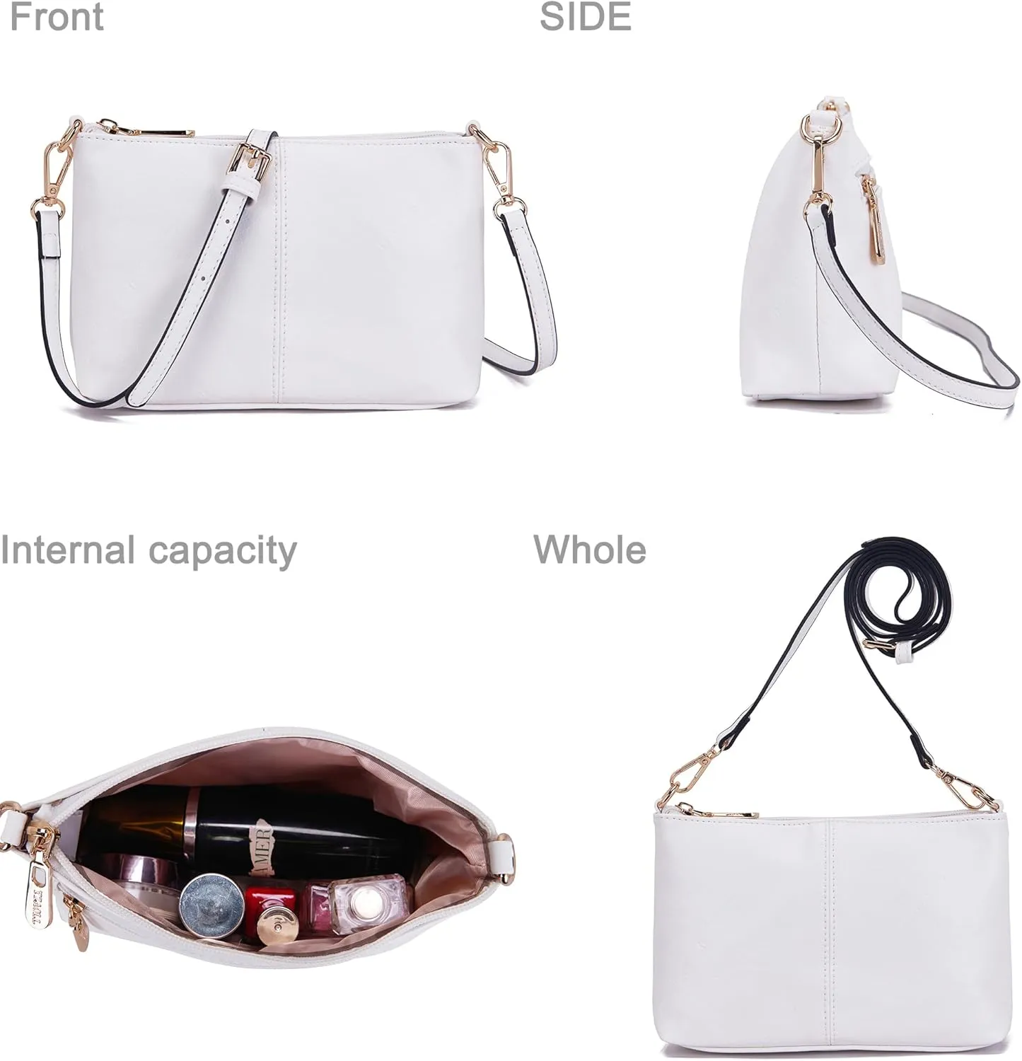 Women Large Crossbody Bags Ladies Satchel Shoulder Handbags Purse and Wallet Set for Women Totes Hobo Purses