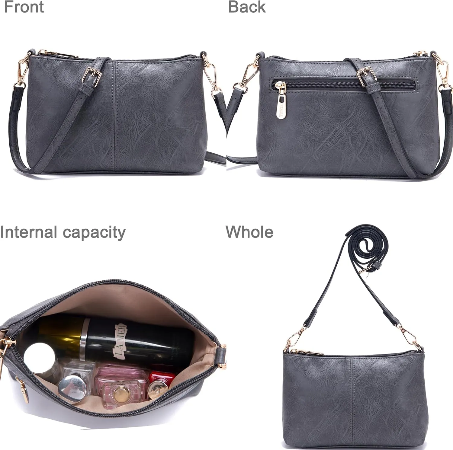 Women Large Crossbody Bags Ladies Satchel Shoulder Handbags Purse and Wallet Set for Women Totes Hobo Purses