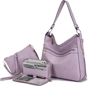 Women Large Crossbody Bags Ladies Satchel Shoulder Handbags Purse and Wallet Set for Women Totes Hobo Purses