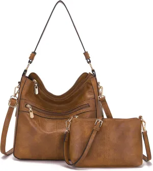 Women Large Crossbody Bags Ladies Satchel Shoulder Handbags Purse and Wallet Set for Women Totes Hobo Purses