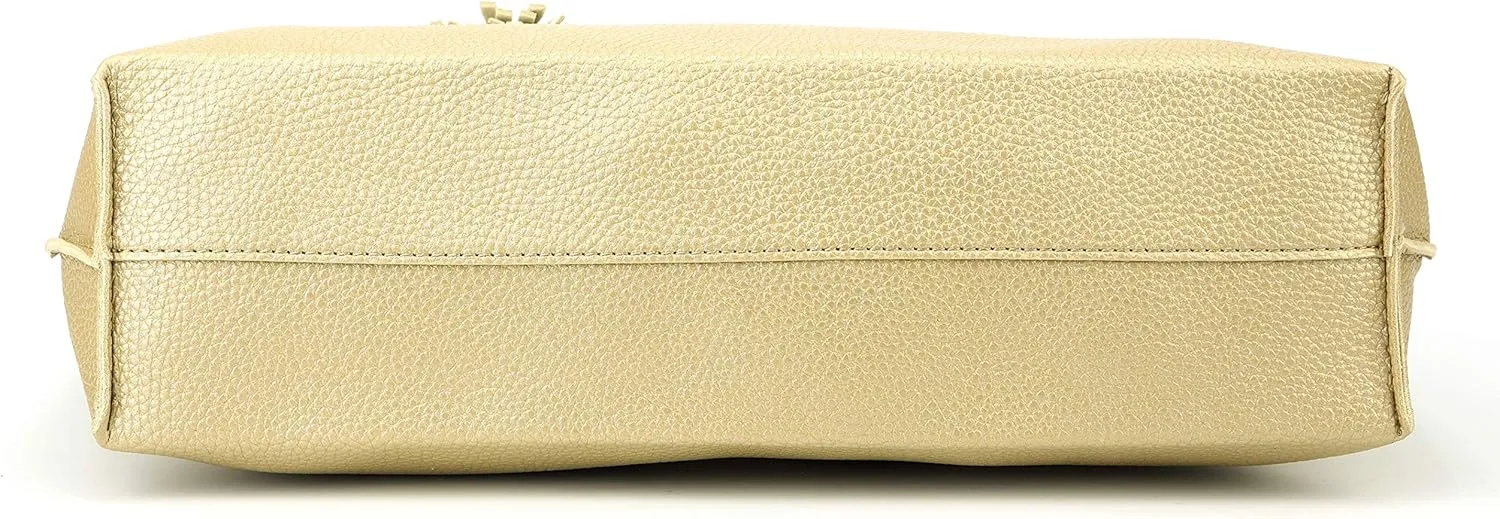 Women Tote Bags Top Handle Satchel Handbags PU Faux Leather Tote Bag with Tassel Shoulder Purse