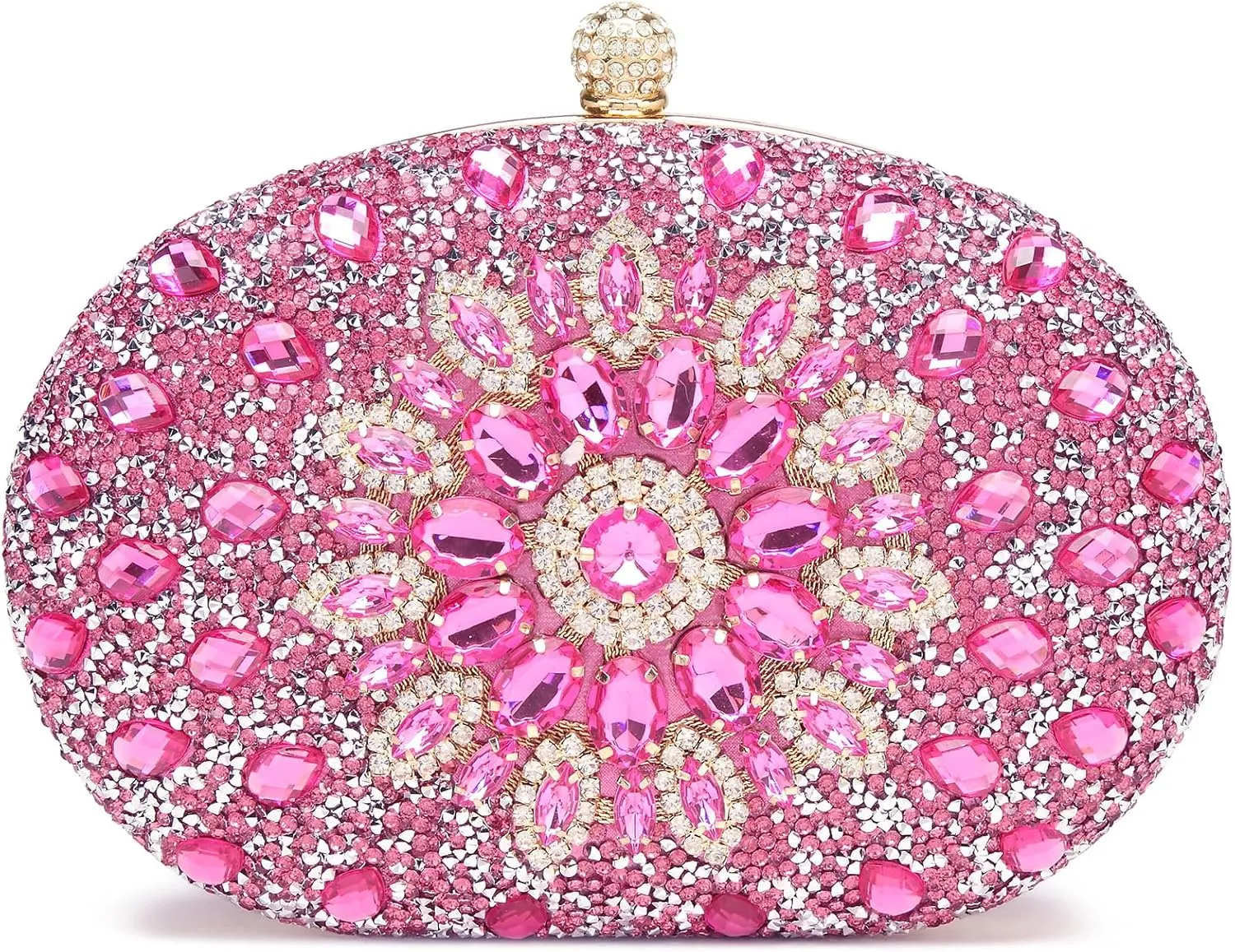 Women's Evening Bags Sparkly Rhinestone Clutch Purses Luxury Handbags