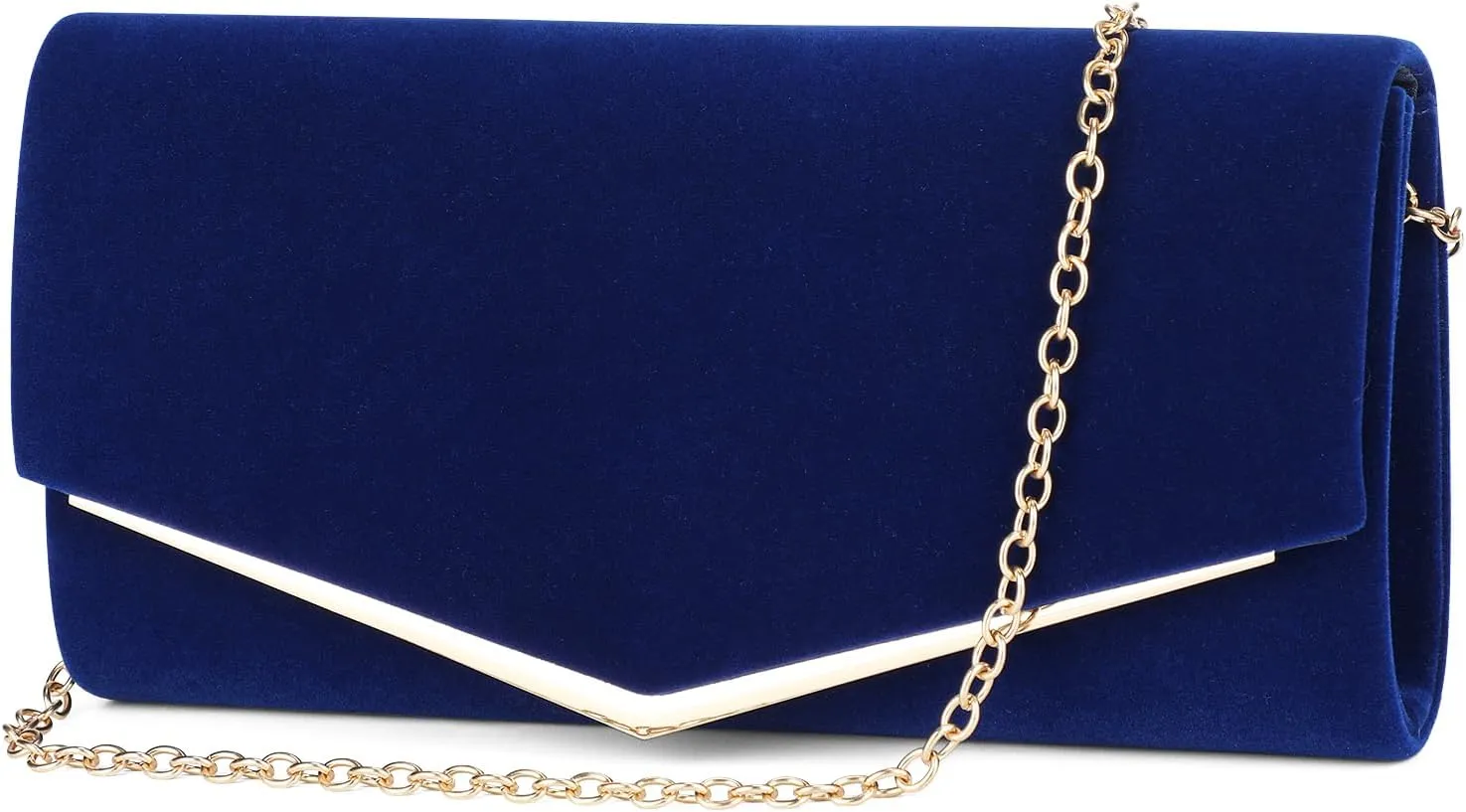 Womens Evening Clutch Bag Ladies Prom Bridal Wedding Handbag Party Purse with Detachable Chain