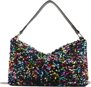 Women's Evening Handbag, Sequin Evening Crossbody Bag, Elegant Clutch Purses for Women Wedding, Prom, Cocktail Party