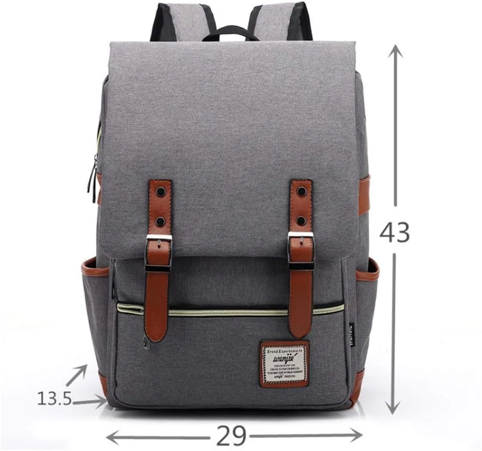 Women's Function Casual Backpack Lightweight Casual Comfortable Shoulder Lunch Bags Multipurpose Design Backpack