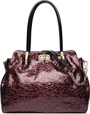 Womens Genuine Leather Handbag Shoulder Tote Crossbody Bag Designer Handle Satchel Purses