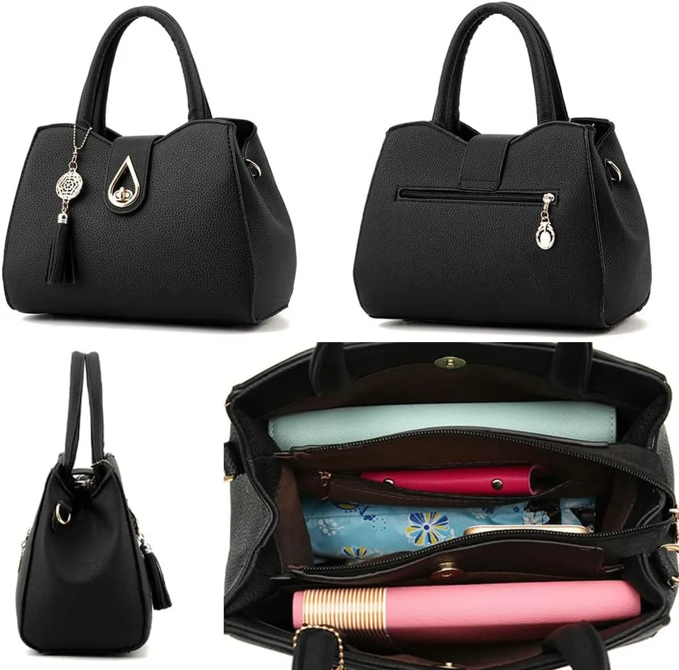 Womens Trendy Vegan Leather Purses Handbags Large Shoulder Crossbody Bags Designer Top Handle Satchel Totes 2025