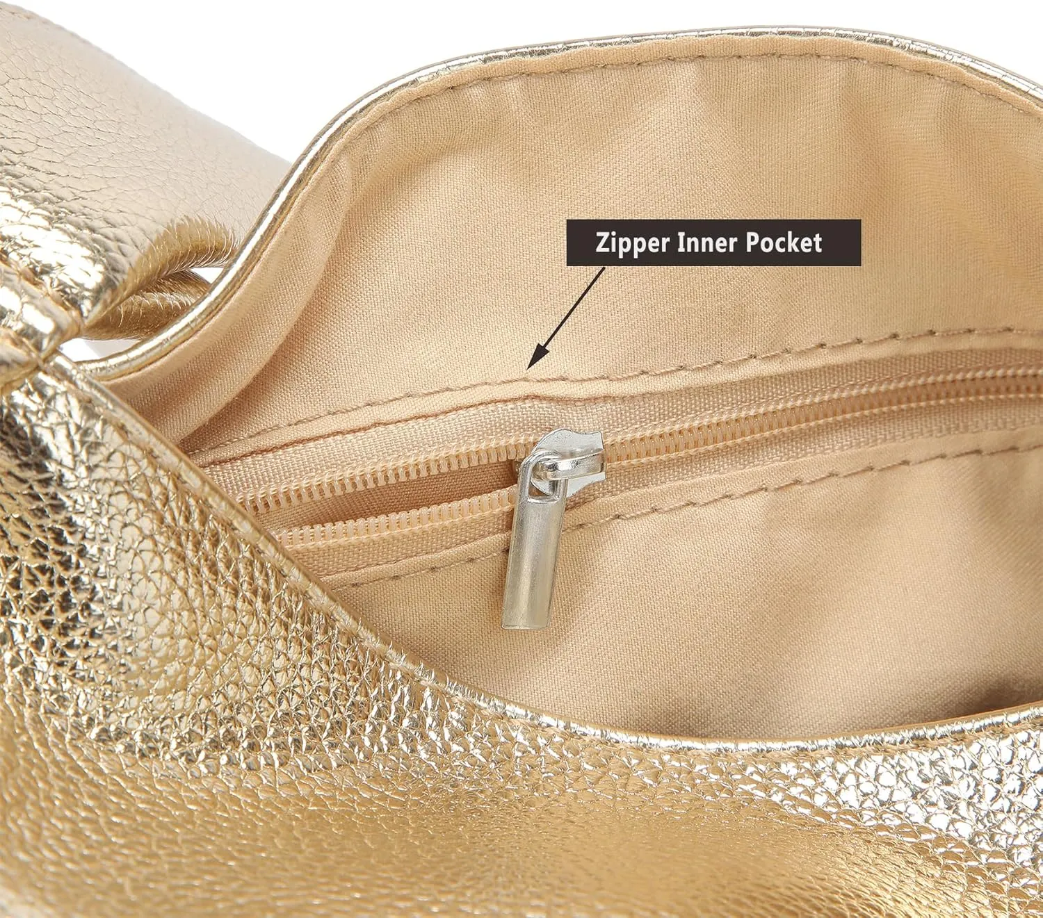 Women's Wrist Knot Tote Bag Small Soft Faux Leather Wristlet Handbags Elegant Clutch Purse for Girl