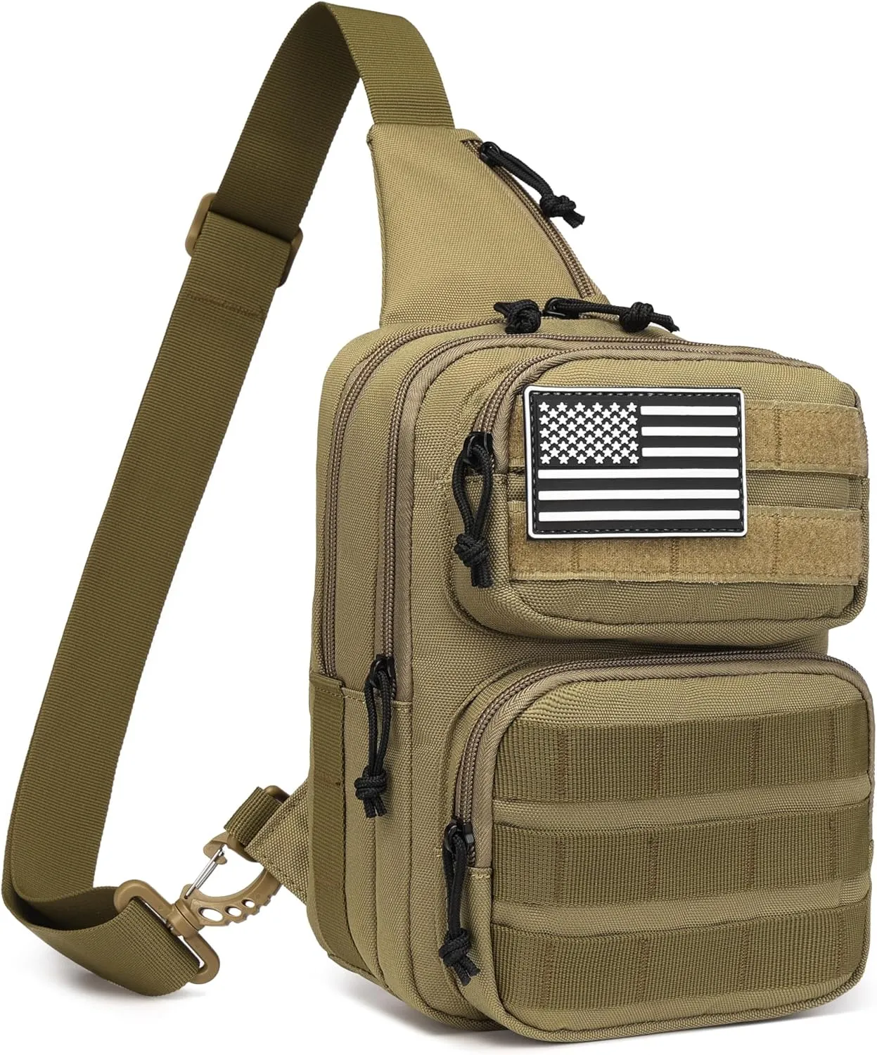 Wotony Tactical Crossbody Bag for Men - Durable Sling Bag with Cross Body Design EDC Shoulder bag