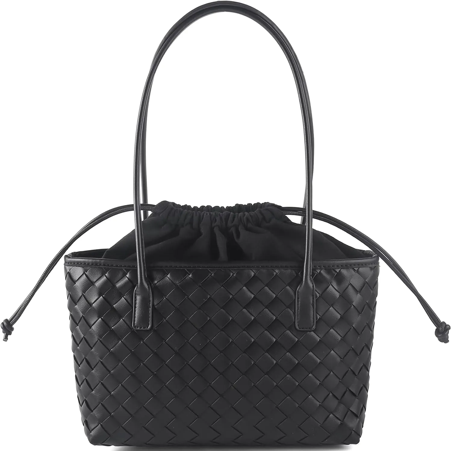 Woven handbags for women Vegan Leather Shoulder Handbags - Fashion Summer Beach Tote Bags - Large Travel Totes