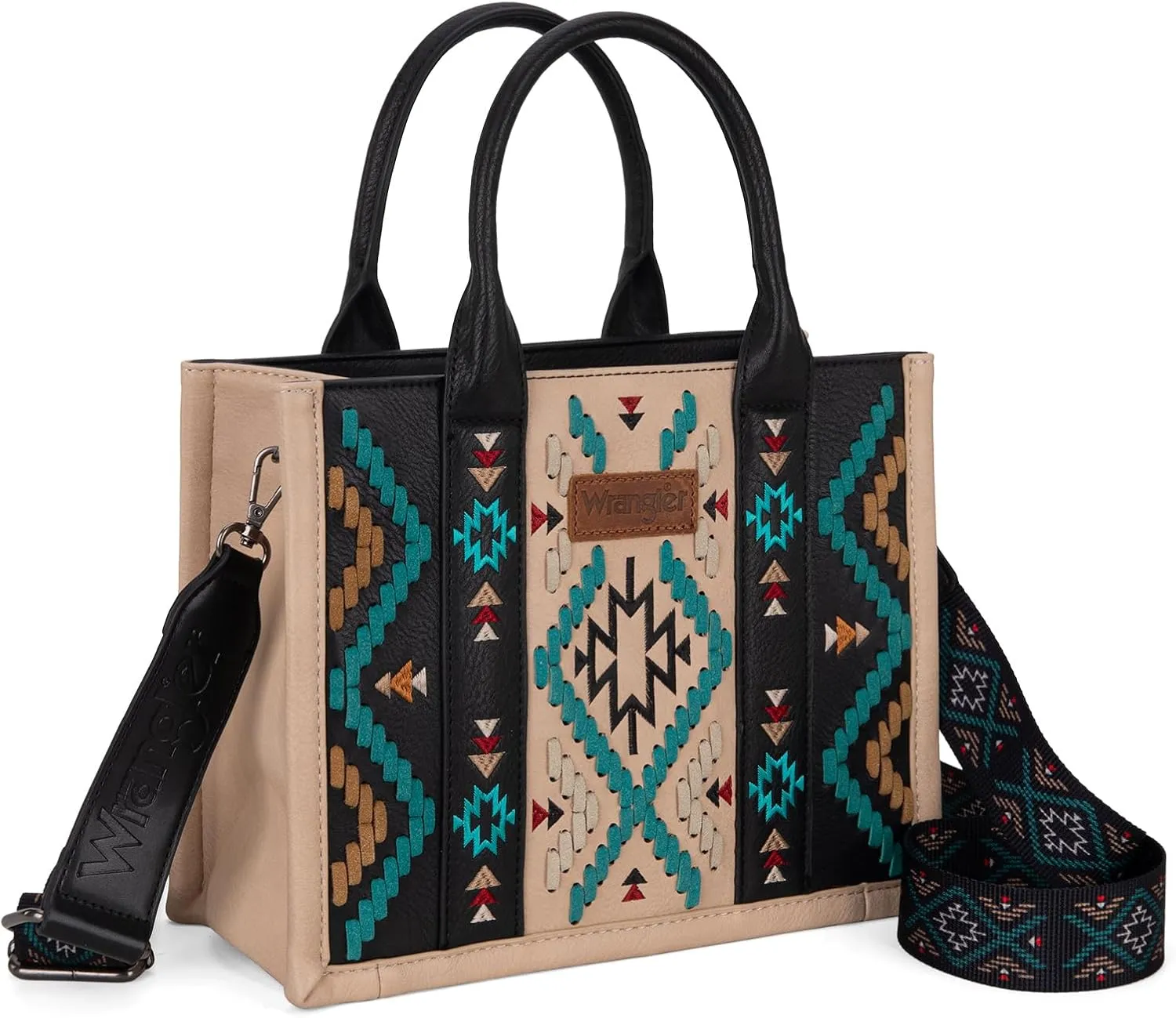 Wrangler Aztec Tote Bag for Women Western Top Handle Handbags and Purses