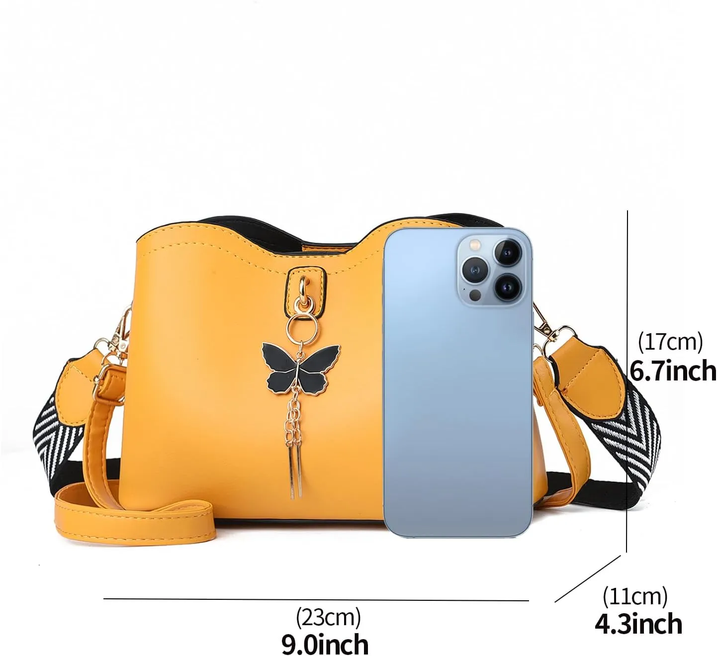 Xiaoyu Small Crossbody Bags for Women Fashion Purses for Teenage Girls Lightweight Handbags Shoulder Bag