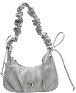 Y2K Crossbody Bags for Women Trendy Coquette Shoulder Bag Butterfly Purse Designer Handbags for Women