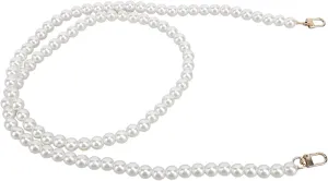 Yosoo PEARL HANDLE STRAP REPLACEMENT CHAIN FOR PURSES HANDBAGS WALLET BAGS VINTAGE LUXURY DESIGN FOR ELEGANT STYLE