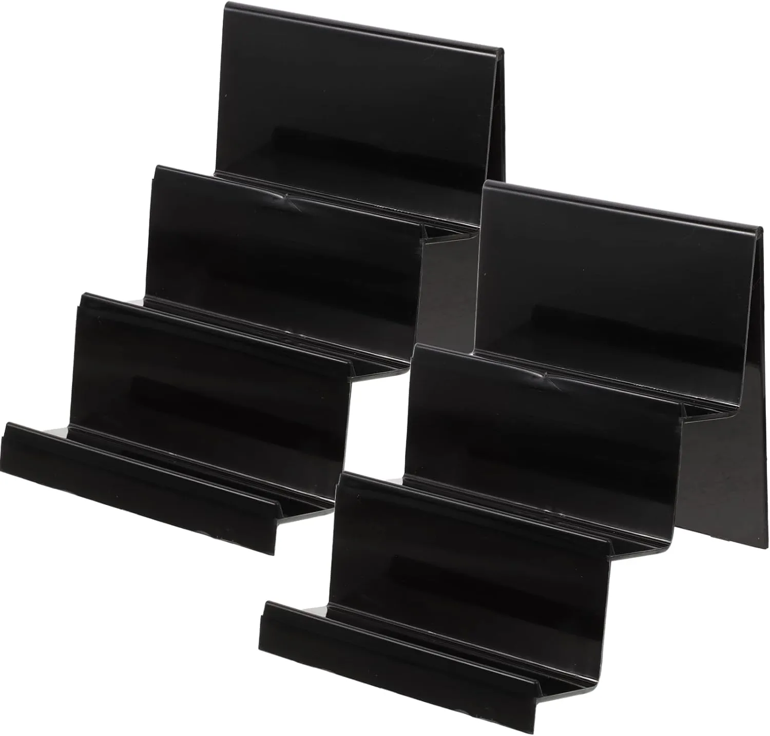 Zerodeko Sturdy Elegant Acrylic Purse Display Stand Purse Rack Display Rack Handbag Rack