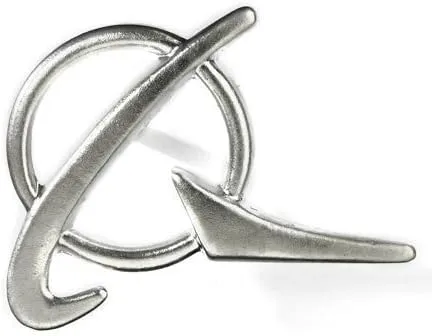 Zhuhai Flight Shop Silver Boeing Authorized Official Identification Badge Brooch pin Aviation Creative Cultural Gifts